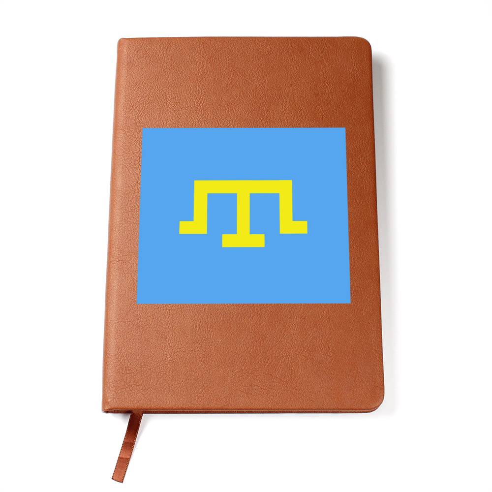 Tamga of Crimean Tatar Giray Dynasty - Vegan Leather Journal