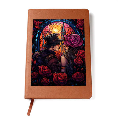 Valentine's Day Art 077 - Vegan Leather Journal
