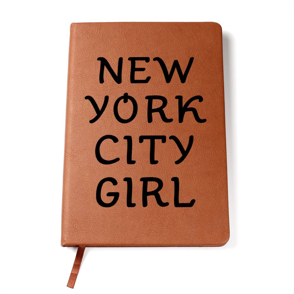 New York City Girl - Vegan Leather Journal