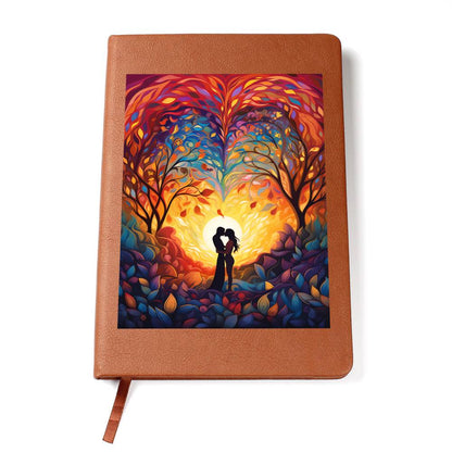 Valentine's Day Art 206 - Vegan Leather Journal