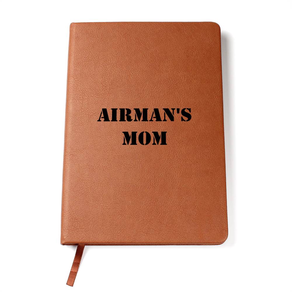 Airman's Mom - Vegan Leather Journal