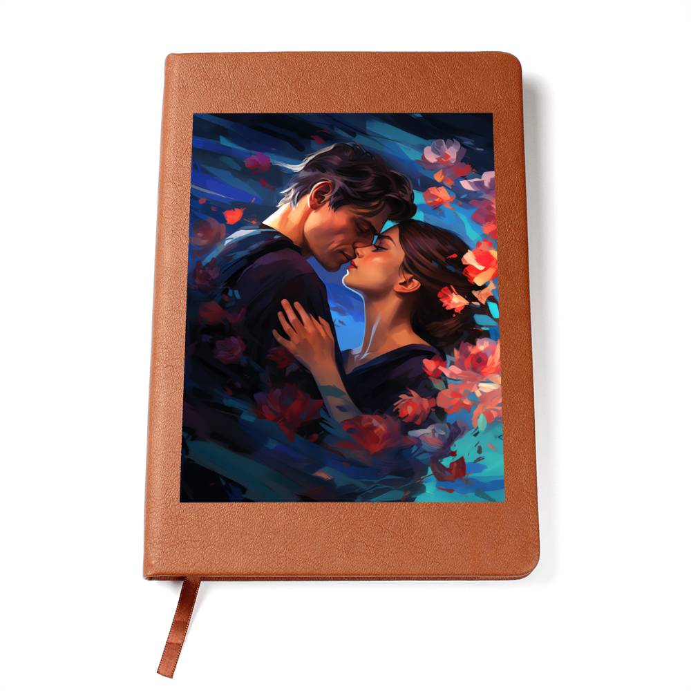 Valentine's Day Art 407 - Vegan Leather Journal