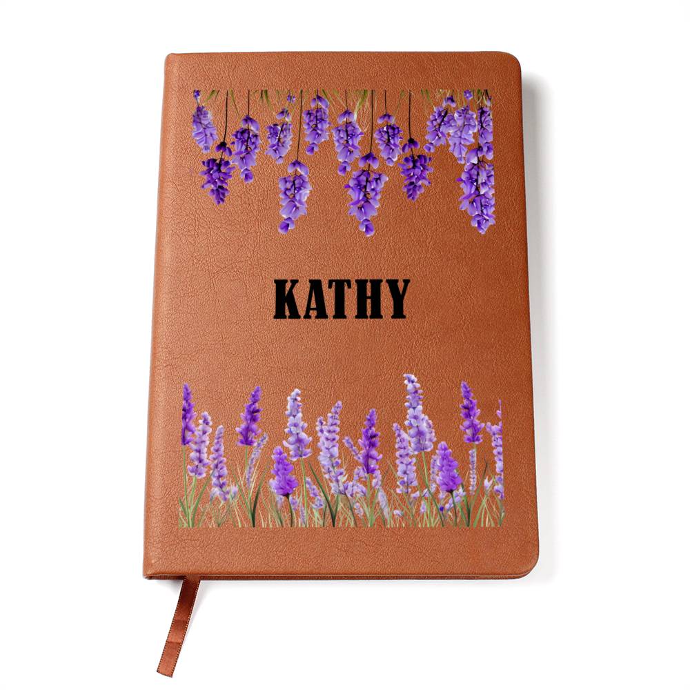 Kathy (Lavender) - Vegan Leather Journal