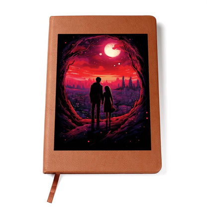 Valentine's Day Art 471 - Vegan Leather Journal