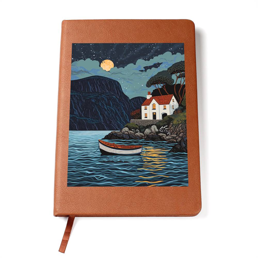 Minimalist BOHO Art 095 - Vegan Leather Journal