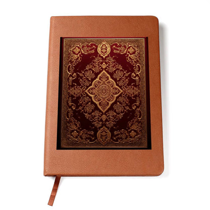 Ornate Gold Cover 089 - Vegan Leather Journal