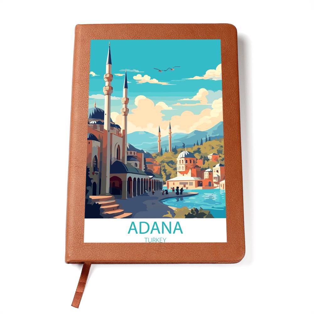 Famous Travel Destinations - Adana, Turkey - Vegan Leather Journal