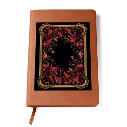 Ornate Gold Cover 003 - Vegan Leather Journal