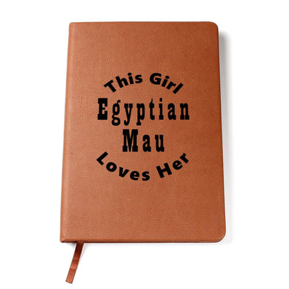 Egyptian Mau v2 - Vegan Leather Journal