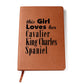 Cavalier King Charles Spaniel - Vegan Leather Journal