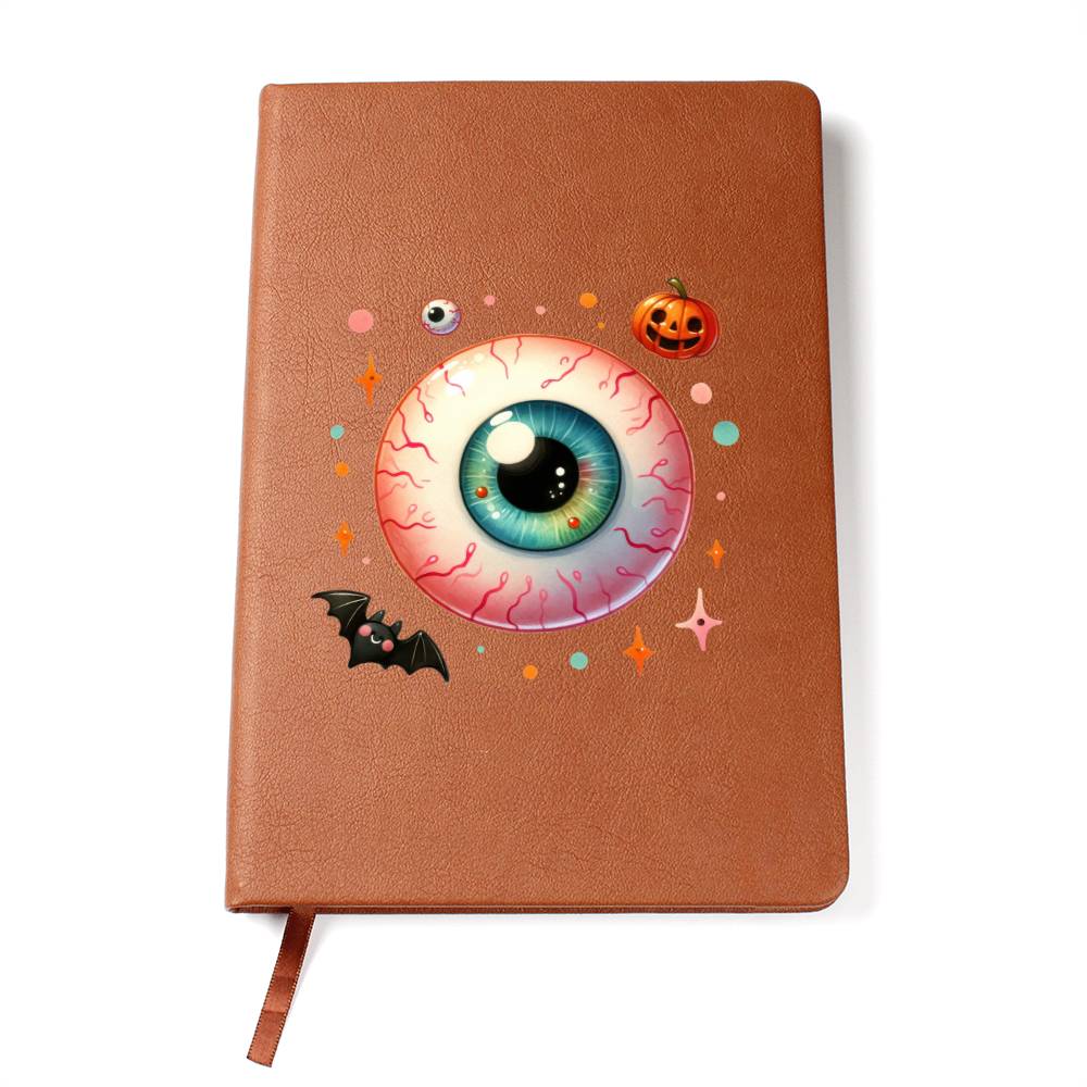 Cute Halloween Sticker 093 - Vegan Leather Journal