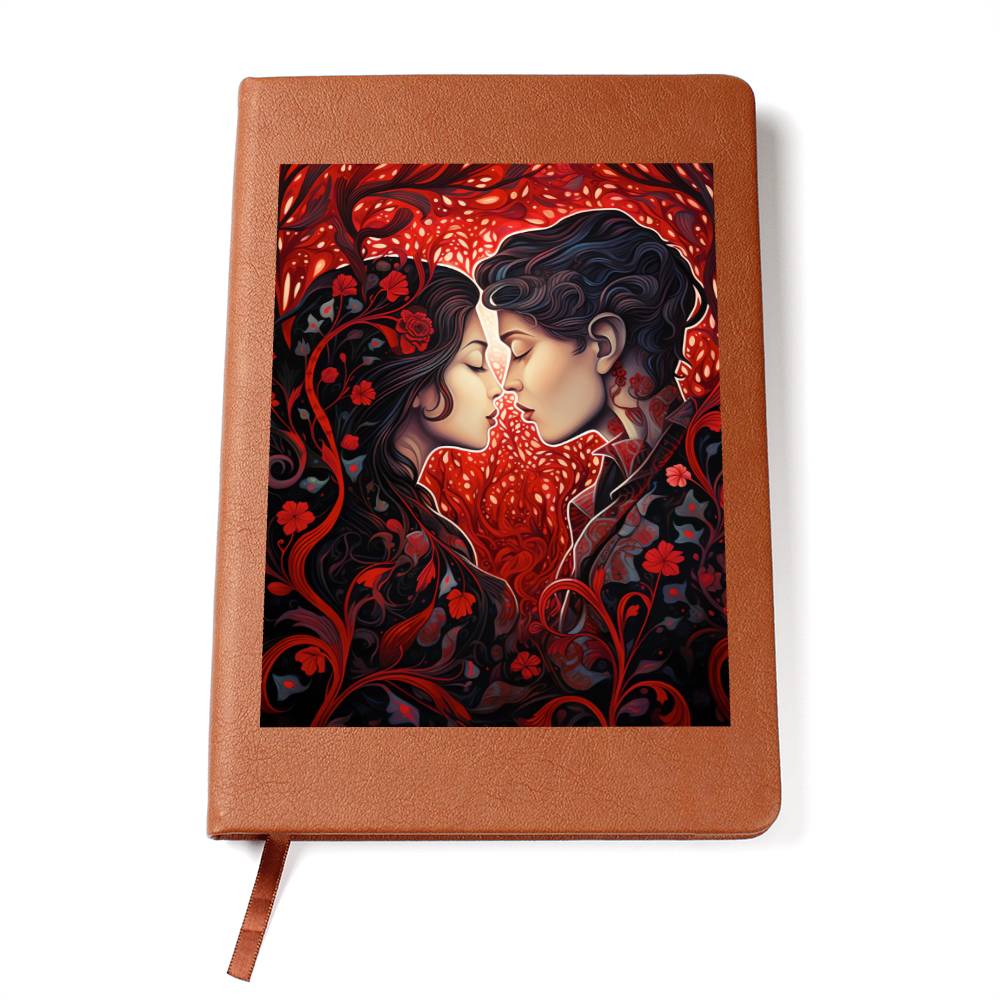 Valentine's Day Art 200 - Vegan Leather Journal