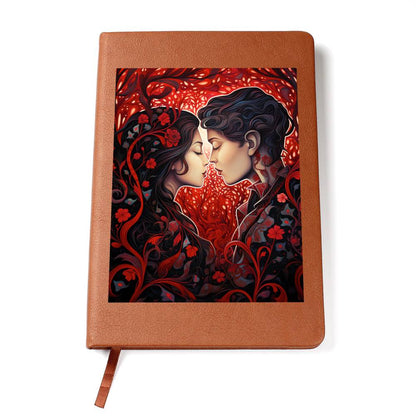 Valentine's Day Art 200 - Vegan Leather Journal