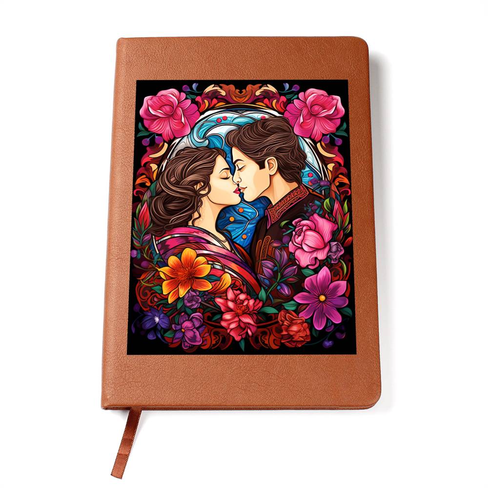 Valentine's Day Art 145 - Vegan Leather Journal