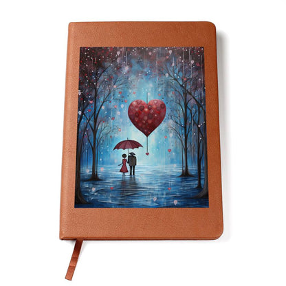 Valentine's Day Art 223 - Vegan Leather Journal