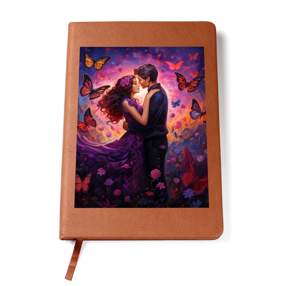 Valentine's Day Art 022 - Vegan Leather Journal
