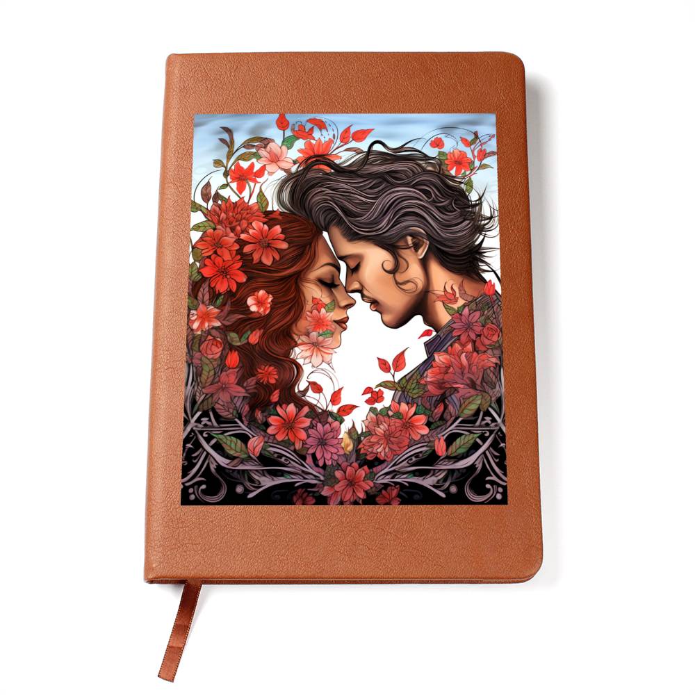 Valentine's Day Art 361 - Vegan Leather Journal