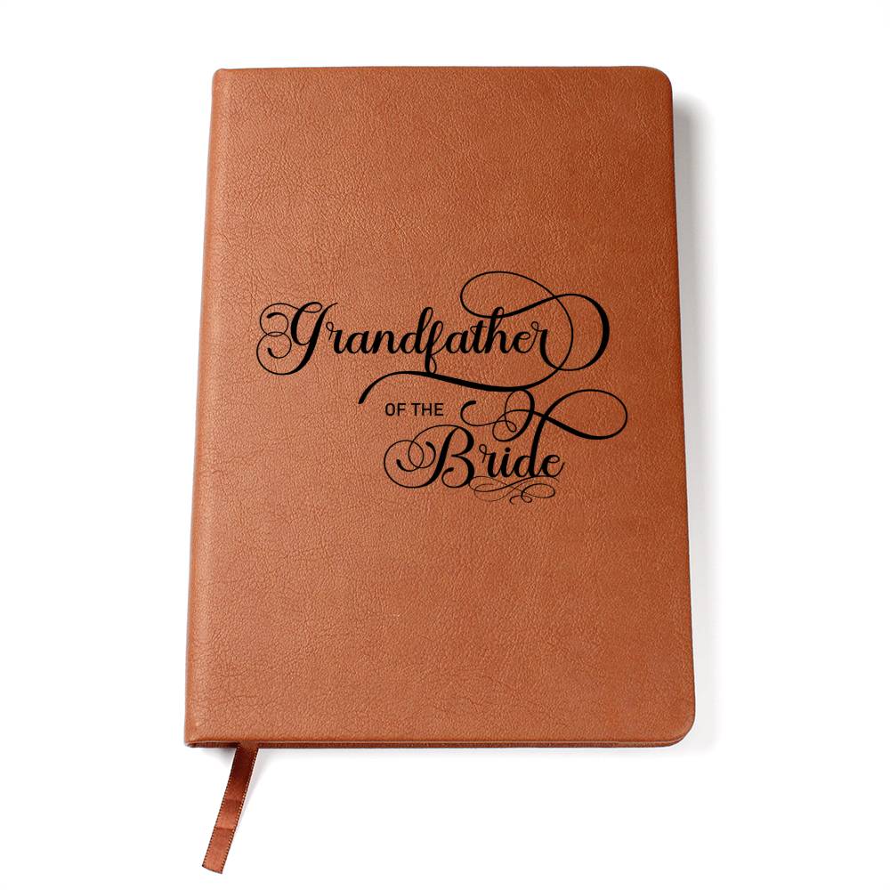 Grandfather of the Bride - Vegan Leather Journal