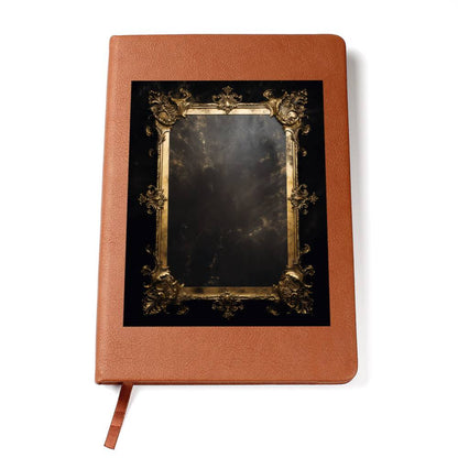 Ornate Gold Cover 027 - Vegan Leather Journal