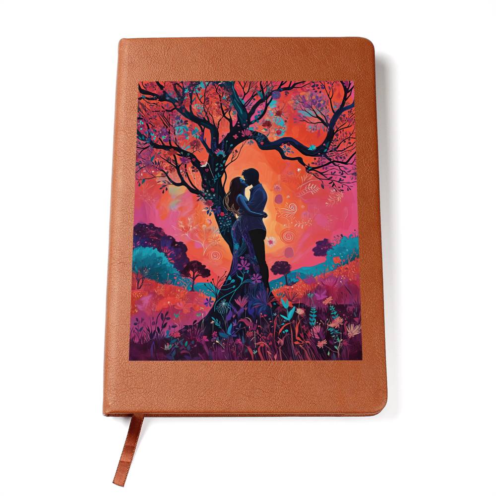 Valentine's Day Art 427 - Vegan Leather Journal