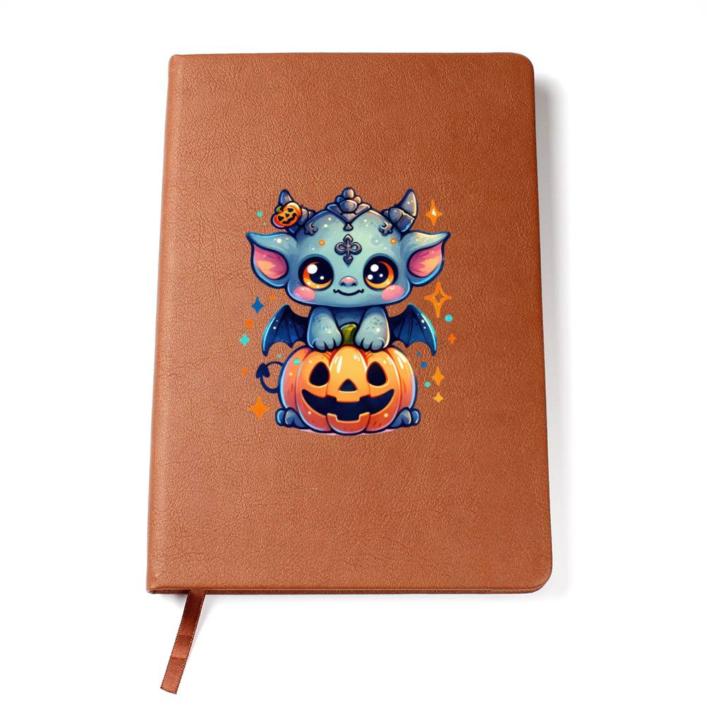 Cute Halloween Sticker 046 - Vegan Leather Journal
