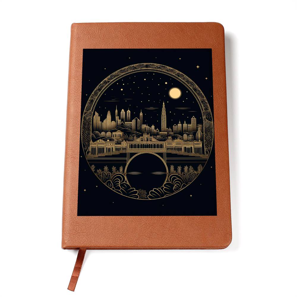 Minimalist BOHO Art 044 - Vegan Leather Journal