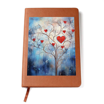 Valentine's Day Art 390 - Vegan Leather Journal