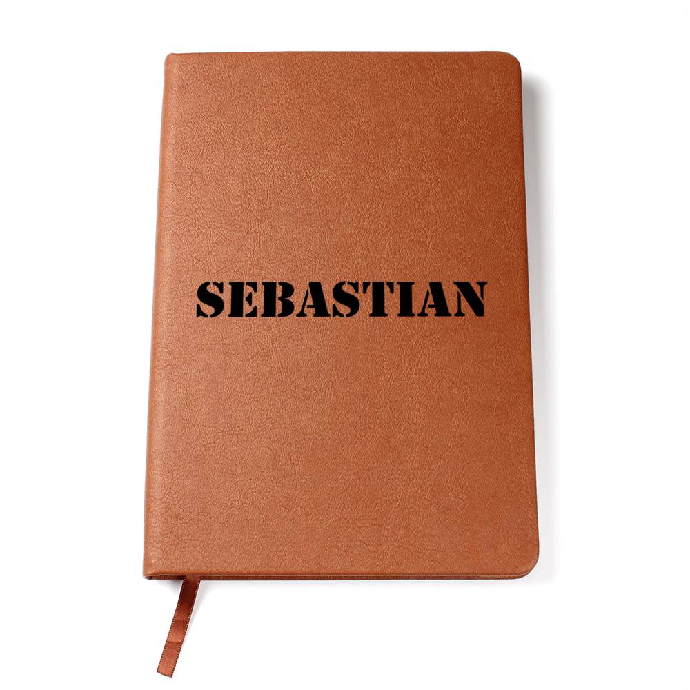 Sebastian - Vegan Leather Journal