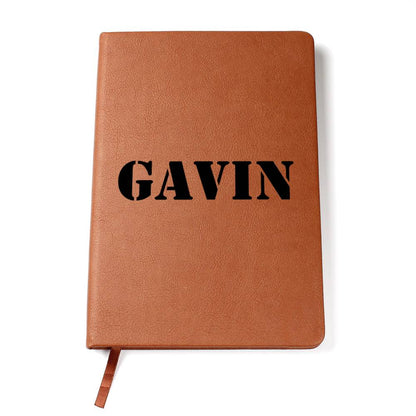 Gavin - Vegan Leather Journal