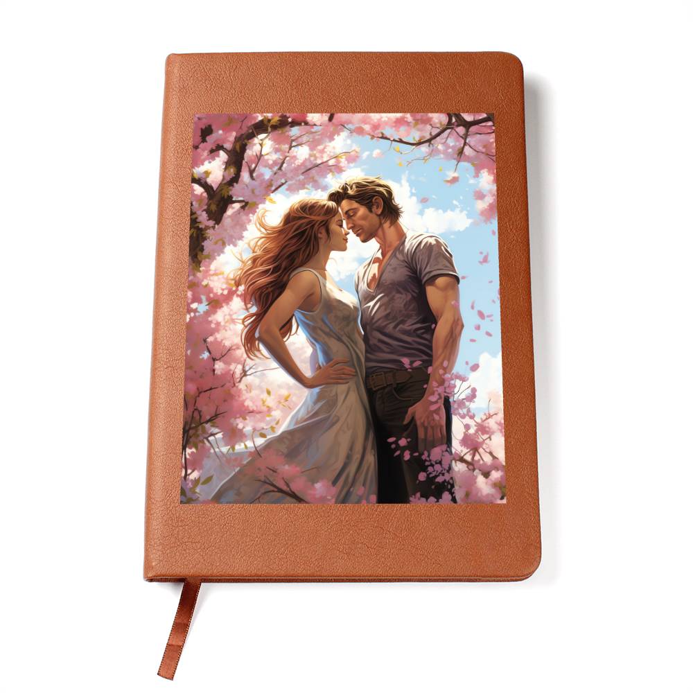Valentine's Day Art 019 - Vegan Leather Journal