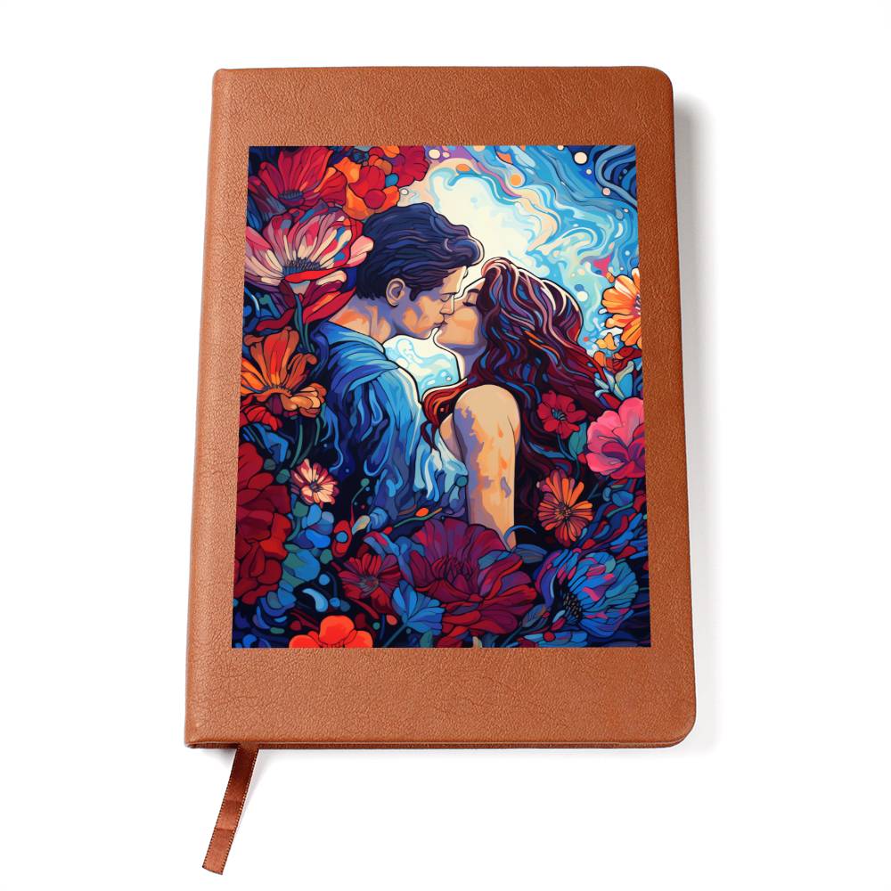 Valentine's Day Art 081 - Vegan Leather Journal