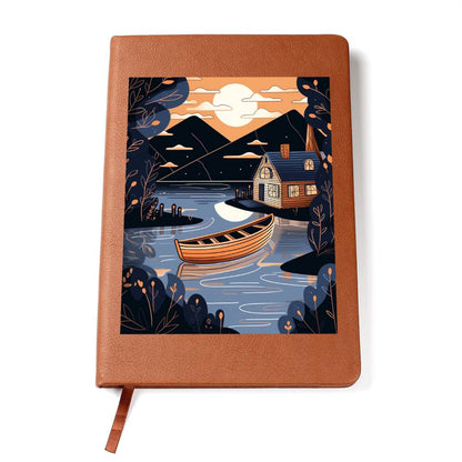 Minimalist BOHO Art 061 - Vegan Leather Journal