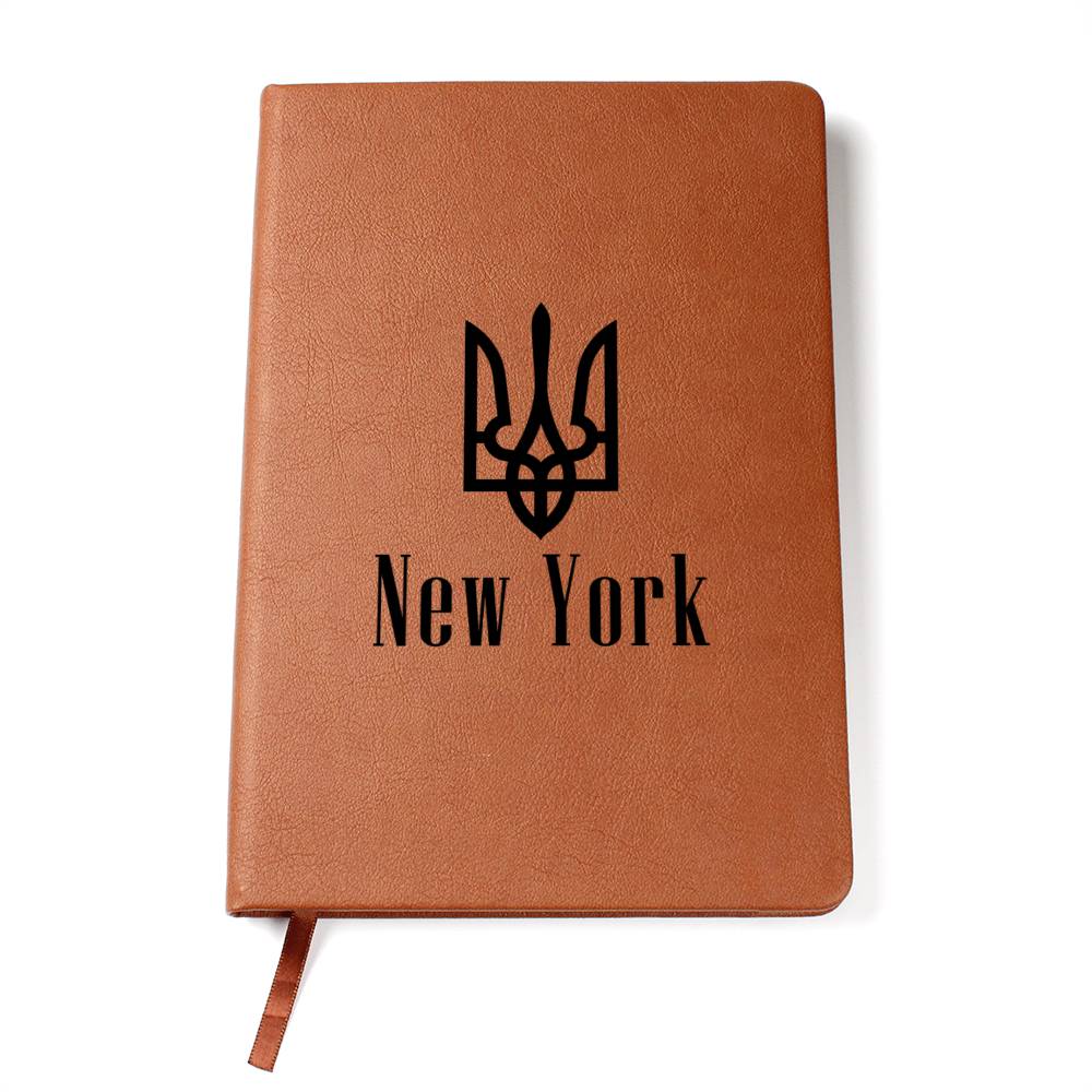 New York - Vegan Leather Journal