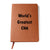 World's Greatest CNA v1 - Vegan Leather Journal