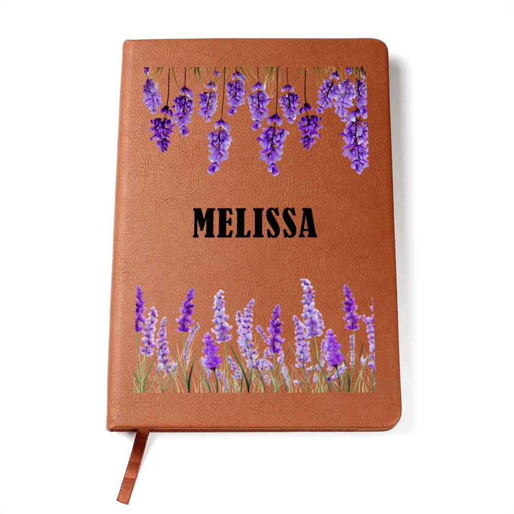 Melissa (Lavender) - Vegan Leather Journal