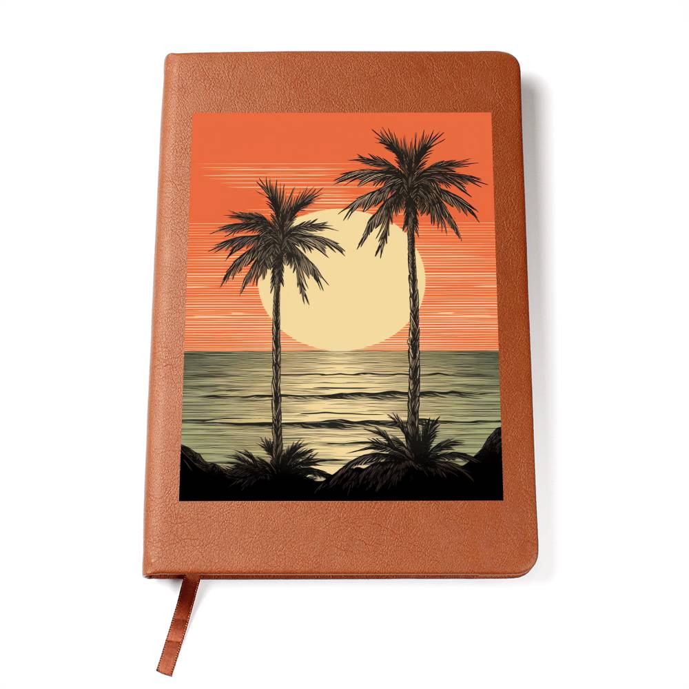 Minimalist BOHO Art 024 - Vegan Leather Journal