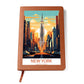Famous Travel Destinations - New York City, United States - Vegan Leather Journal