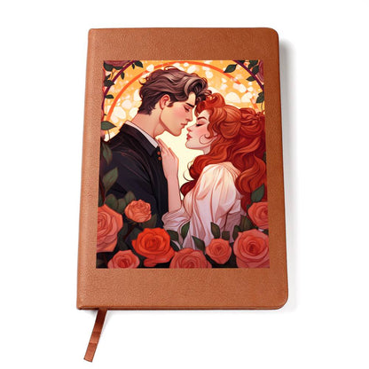 Valentine's Day Art 357 - Vegan Leather Journal