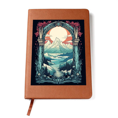 Minimalist BOHO Art 117 - Vegan Leather Journal