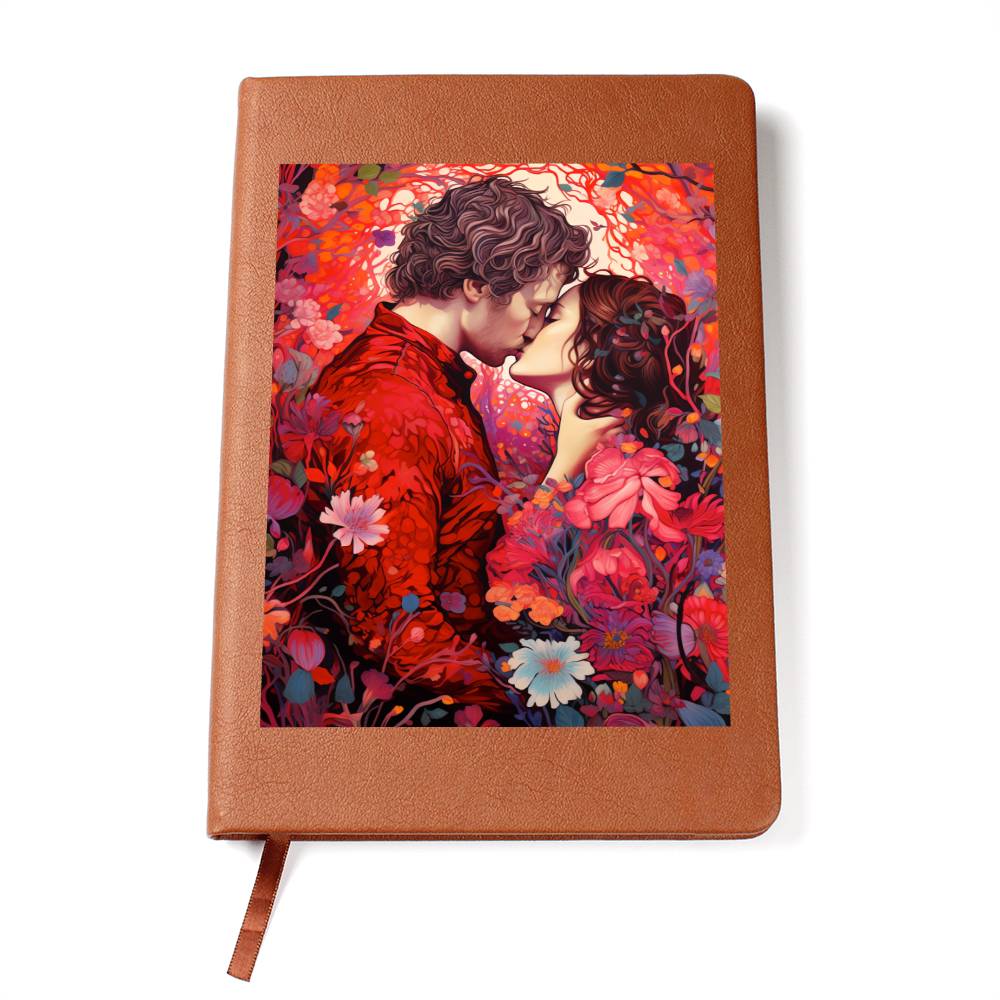 Valentine's Day Art 260 - Vegan Leather Journal