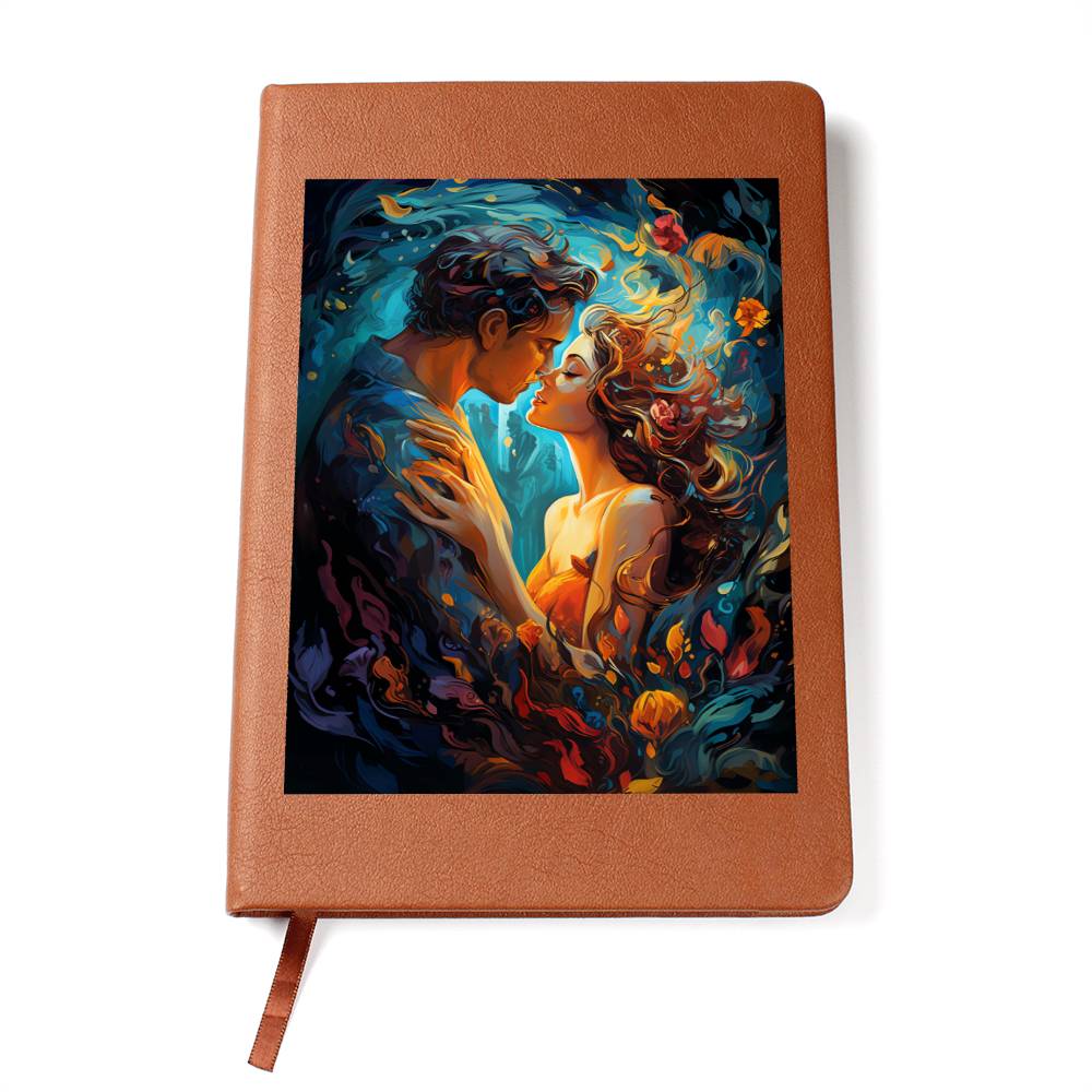 Valentine's Day Art 236 - Vegan Leather Journal