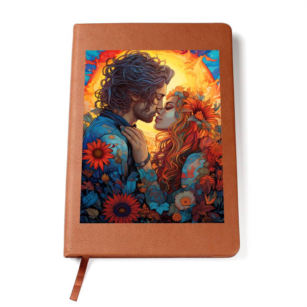Valentine's Day Art 295 - Vegan Leather Journal