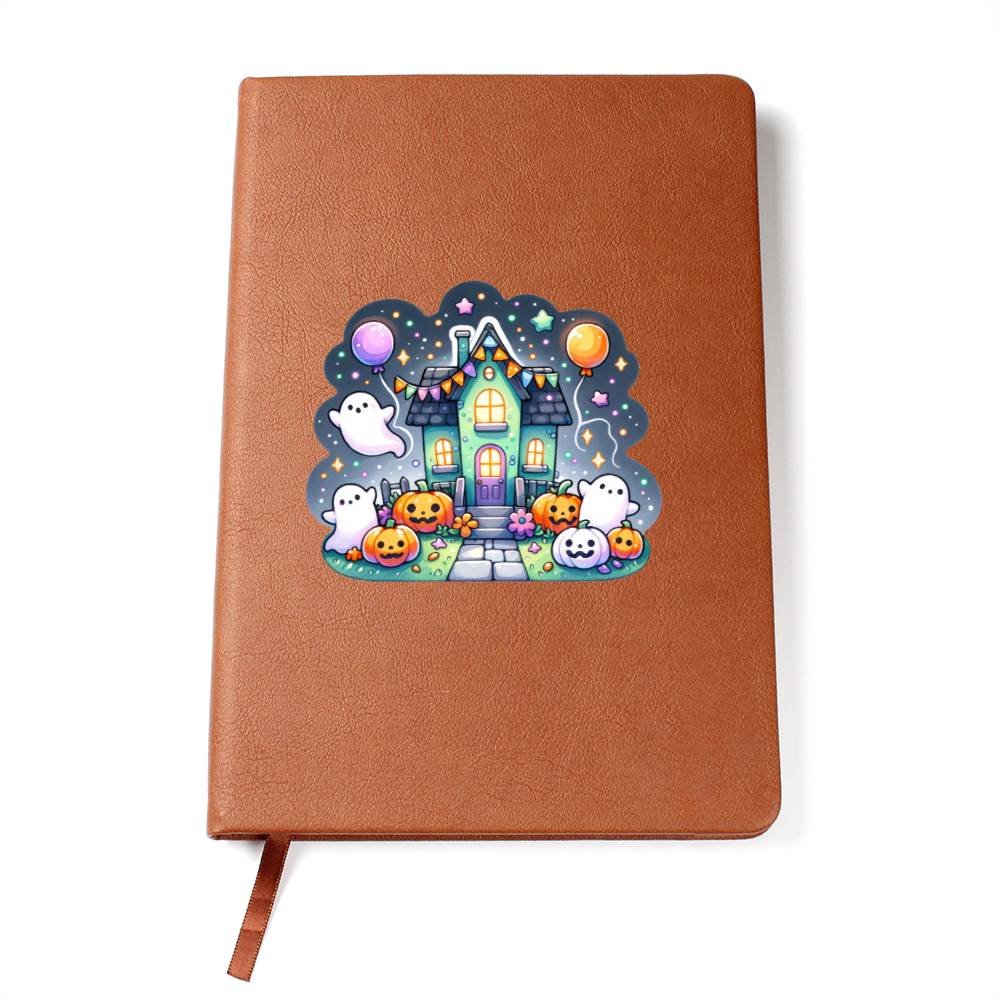 Cute Halloween Sticker 027 - Vegan Leather Journal