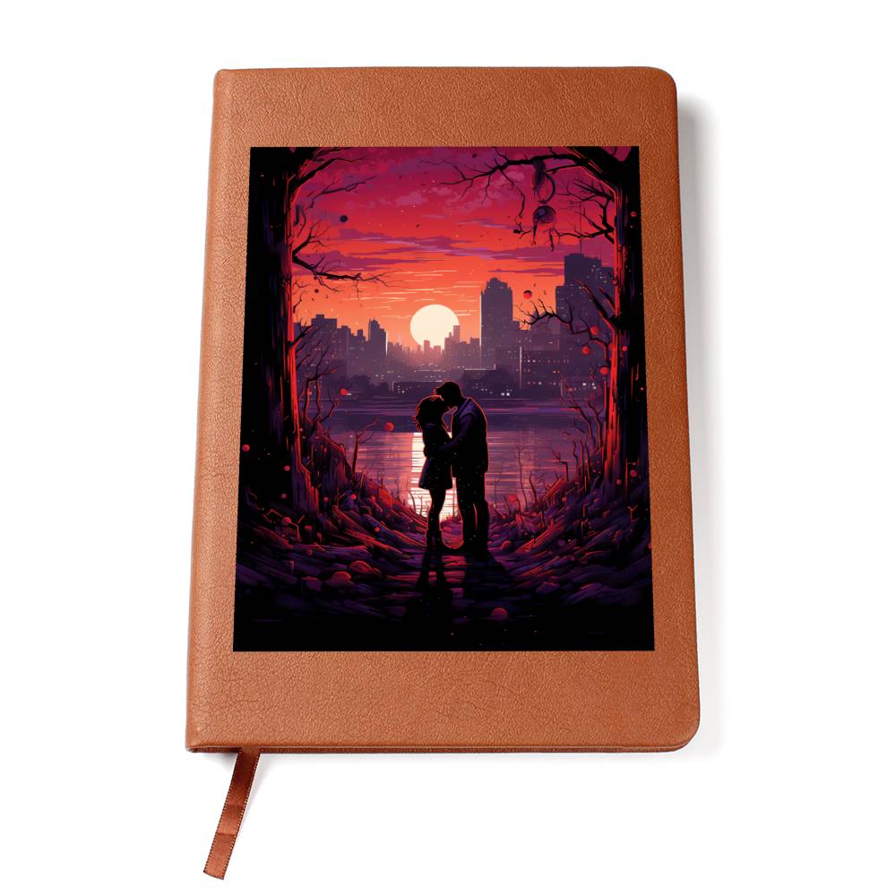 Valentine's Day Art 470 - Vegan Leather Journal
