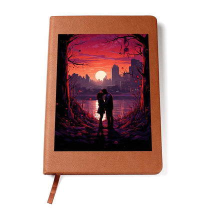 Valentine's Day Art 470 - Vegan Leather Journal
