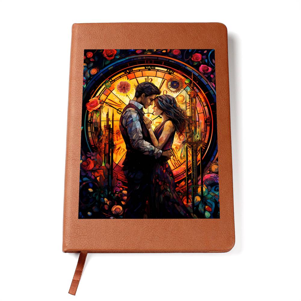 Valentine's Day Art 465 - Vegan Leather Journal
