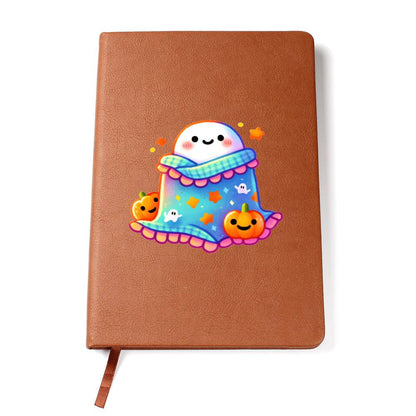 Cute Halloween Sticker 026 - Vegan Leather Journal