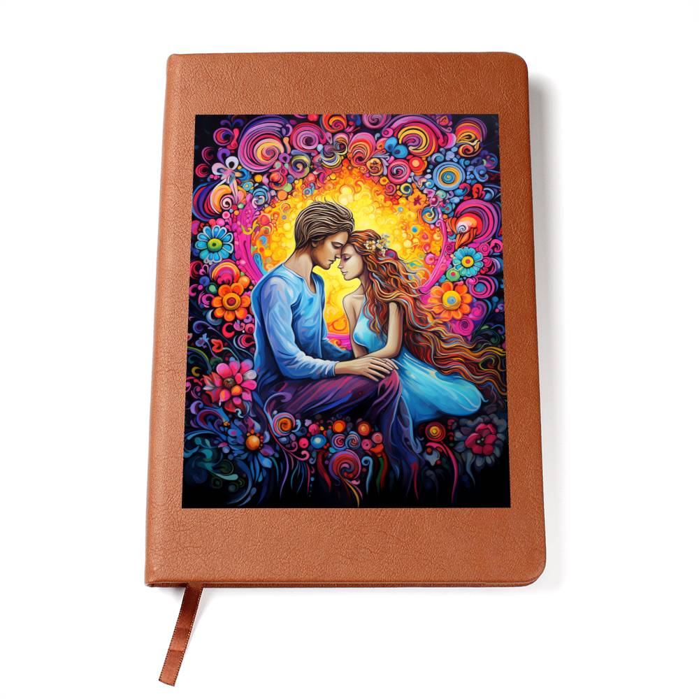 Valentine's Day Art 226 - Vegan Leather Journal