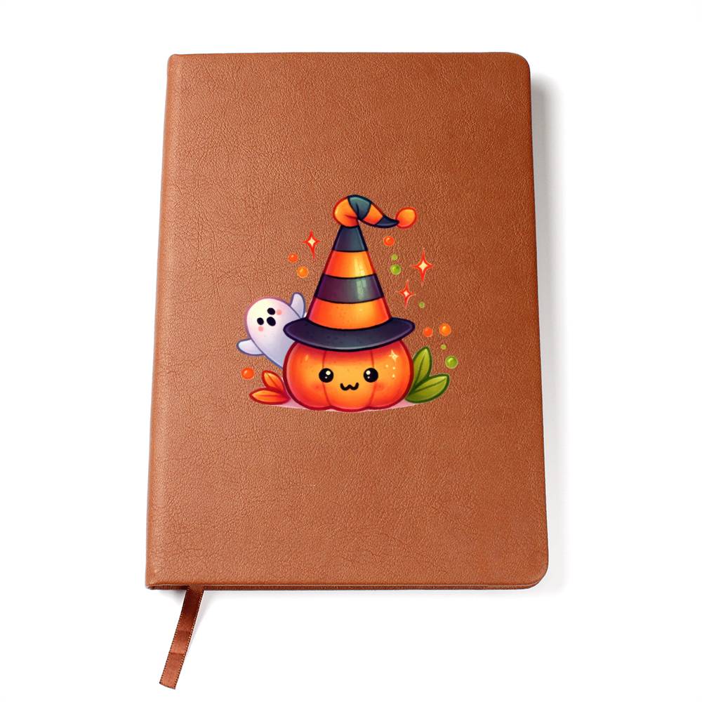 Cute Halloween Sticker 018 - Vegan Leather Journal