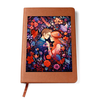 Valentine's Day Art 217 - Vegan Leather Journal